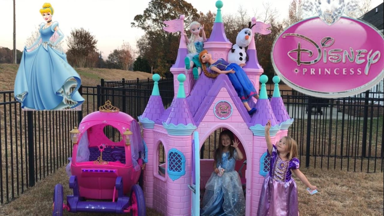 Disney princess castle party